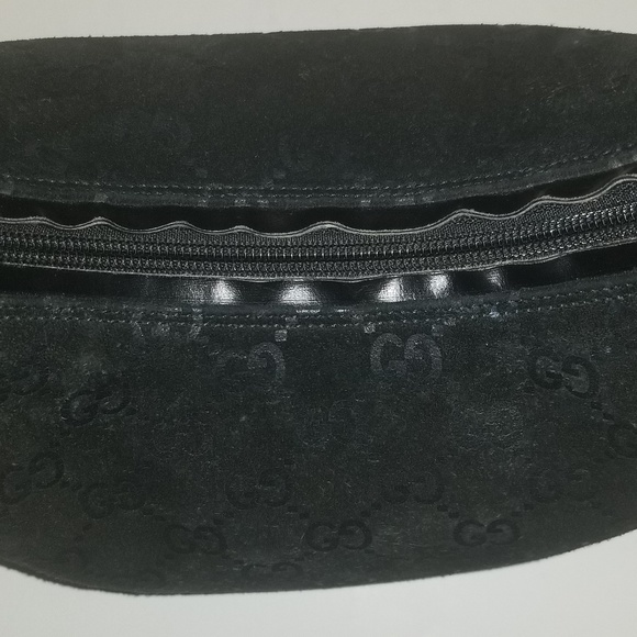 Suede Gucci GG monogram hobo bag COA included - Picture 7 of 8